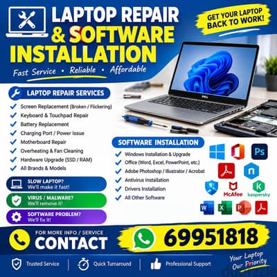 laptop servjce and repair