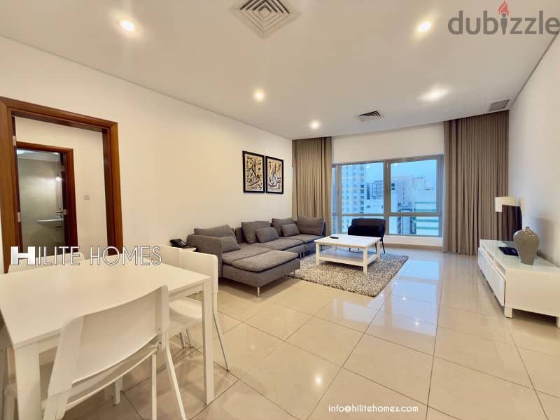 One bedroom furnished apartment for rent in Salmiya 1