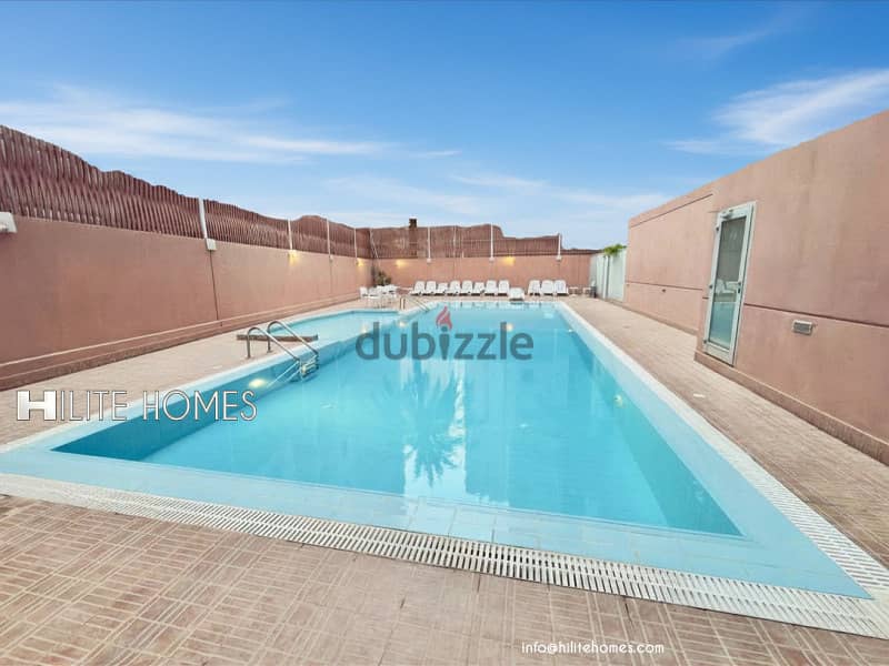 One bedroom furnished apartment for rent in Salmiya 11