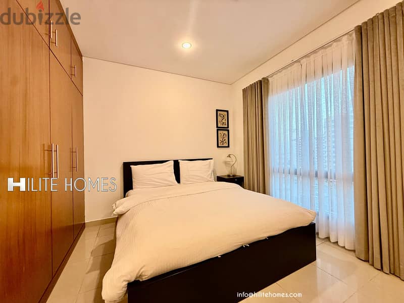 One bedroom furnished apartment for rent in Salmiya 12