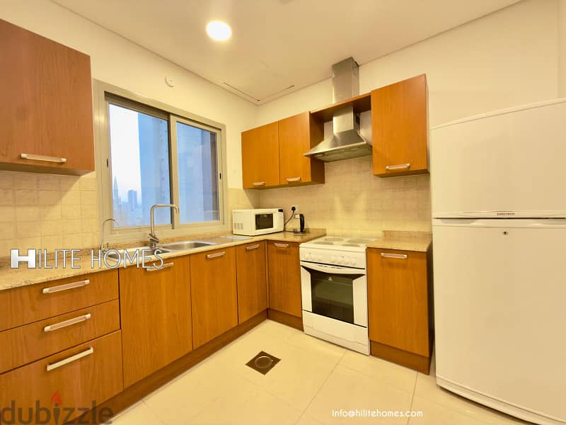 One bedroom furnished apartment for rent in Salmiya 14