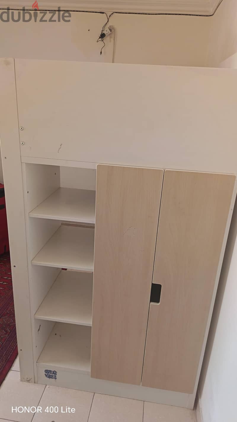 For sale dual bed and desk 1