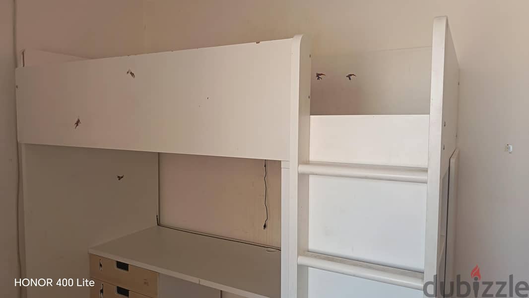 For sale dual bed and desk 4
