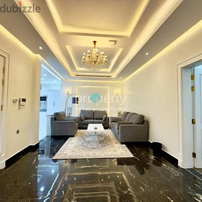 Two bedroom floor with spacious Roof top for rent in Mishref