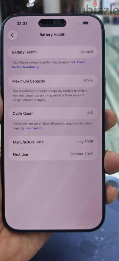Apple - iPhone 17 pro max 256 gb blue