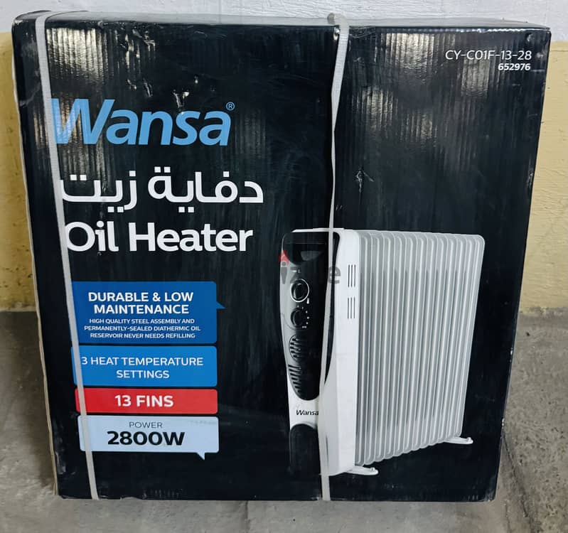 للبيع دفاية زيت وات Wansa – 2800 1