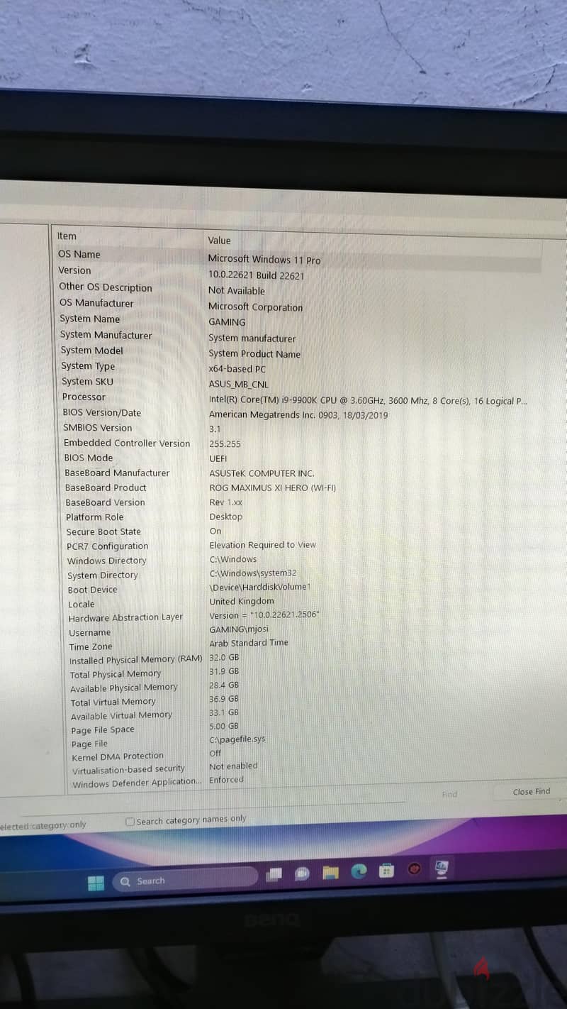 Gaming PC core i9 ram 32 GB hard ssd 2 TB GTX 2080 TI 11 GB 7