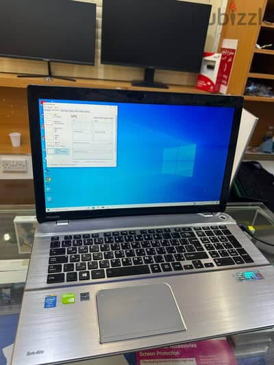 SSD 240GB. HDD 2TB NvidiaGB.  Screen 17.3 inch