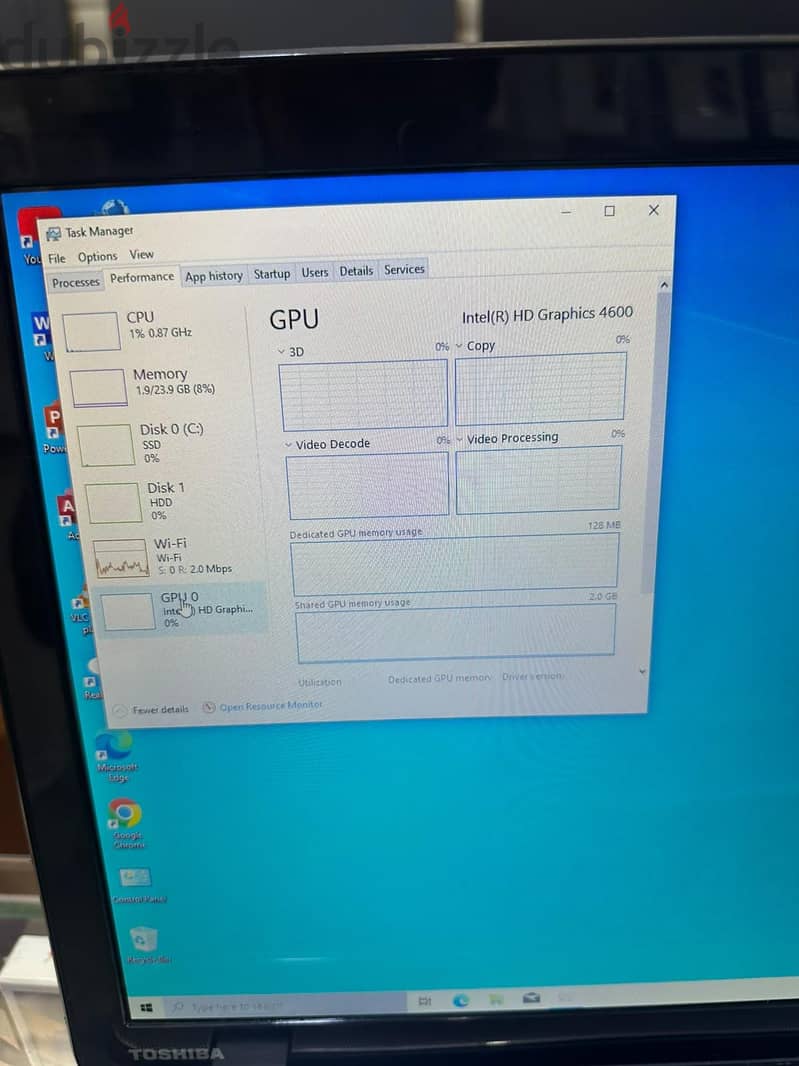 SSD 240GB. HDD 2TB NvidiaGB.  Screen 17.3 inch 6