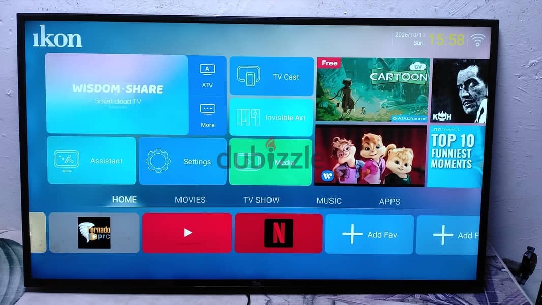50 inch android smart TV iKon 1