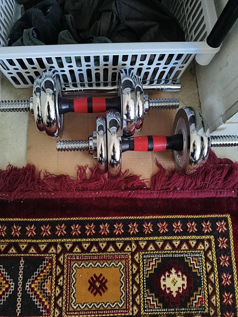 bench and dumbel 30 kg 1