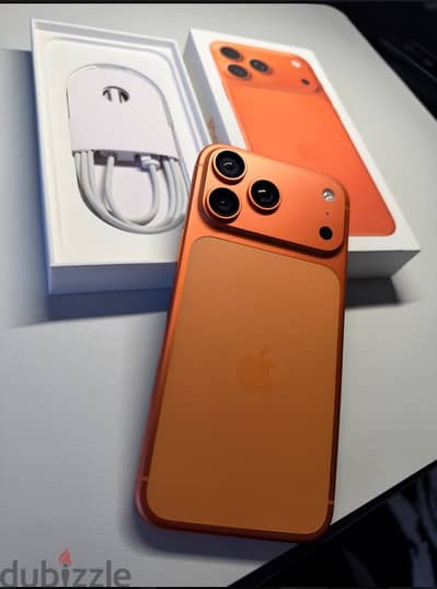 Apple iPhone 17 Pro Max Orange Unlocked (Perfect Condition)