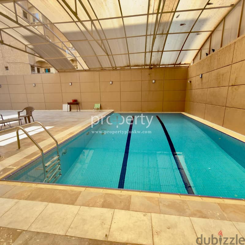 1 bedroom Semi furnished apartment for rent in salmiya 5