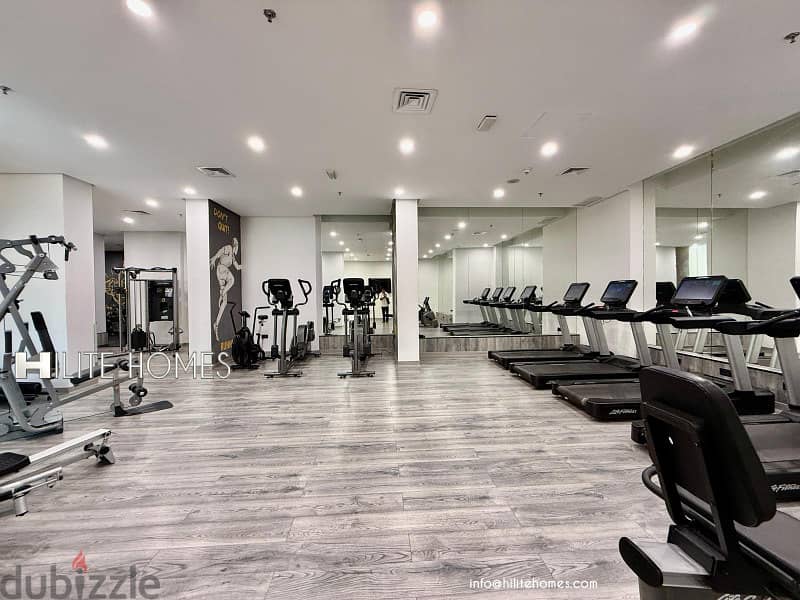 Semi Furnished one bedroom apartment for Rent in Mahboula 8