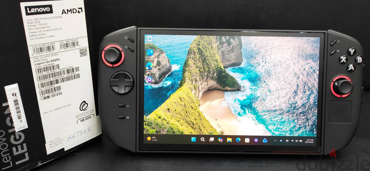 lenovo Legion  Go2 AMD RYZEN Z2 Extreme  Processor 1 TB / 32 GB 9