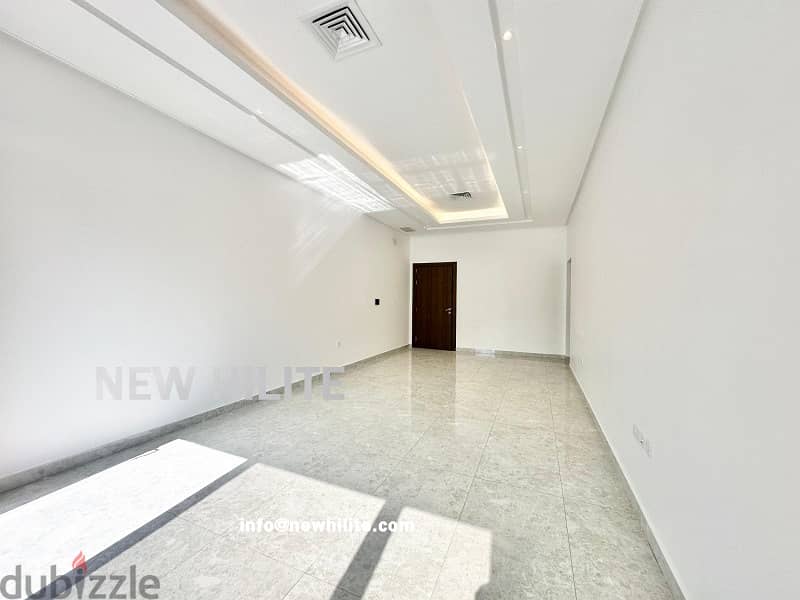 Modern 3 bedroom ground floor apartment for rent in Salwa 1