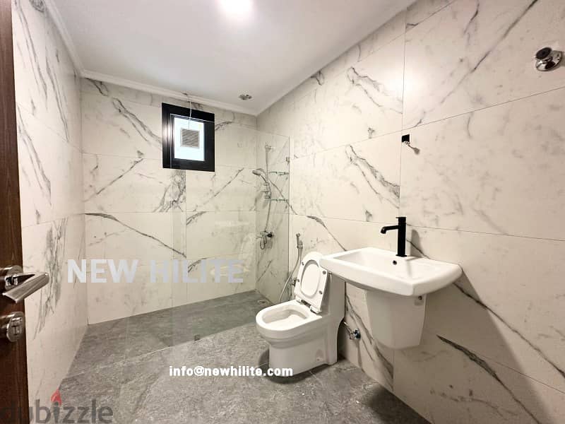 Modern 3 bedroom ground floor apartment for rent in Salwa 10