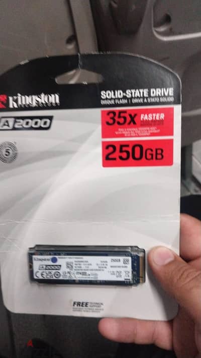 256gb ssd nvme brand new
