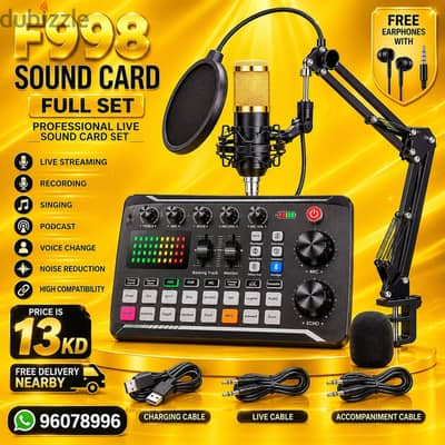 F998 Sound Card