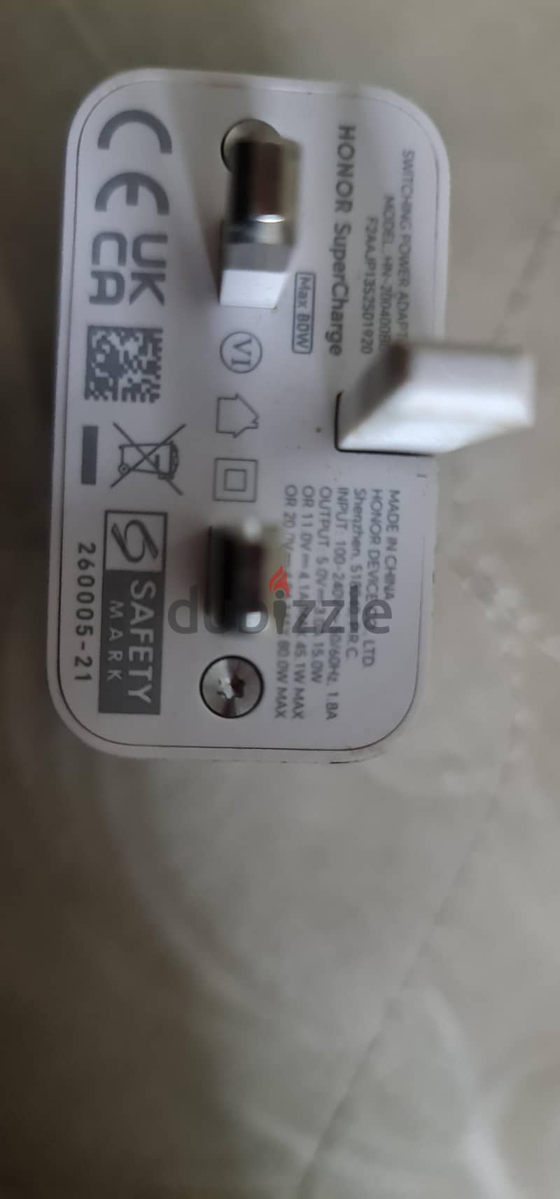 honor 80 Watts charger 2