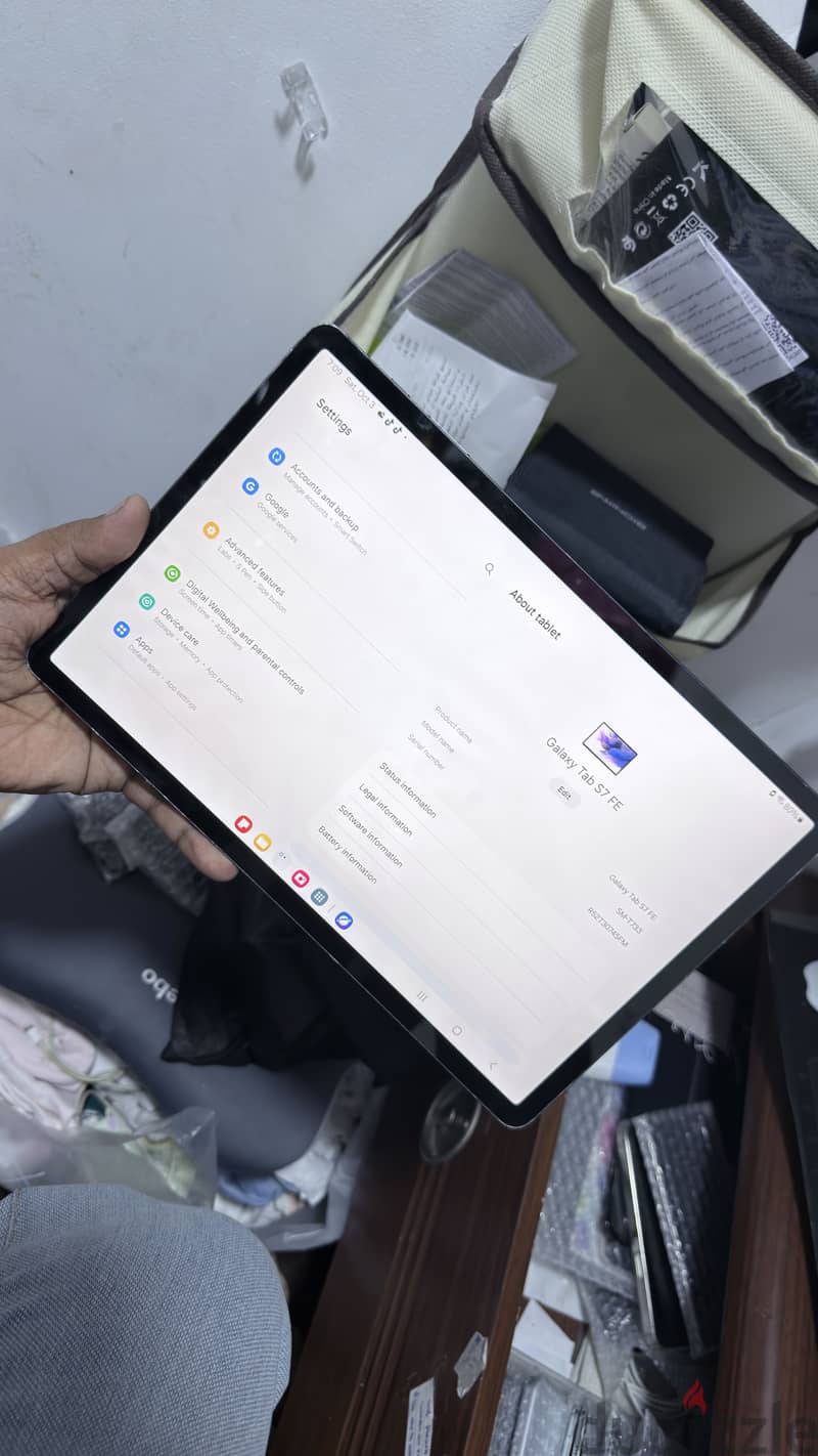 Samsung tab S7FE 12.4 inch 1