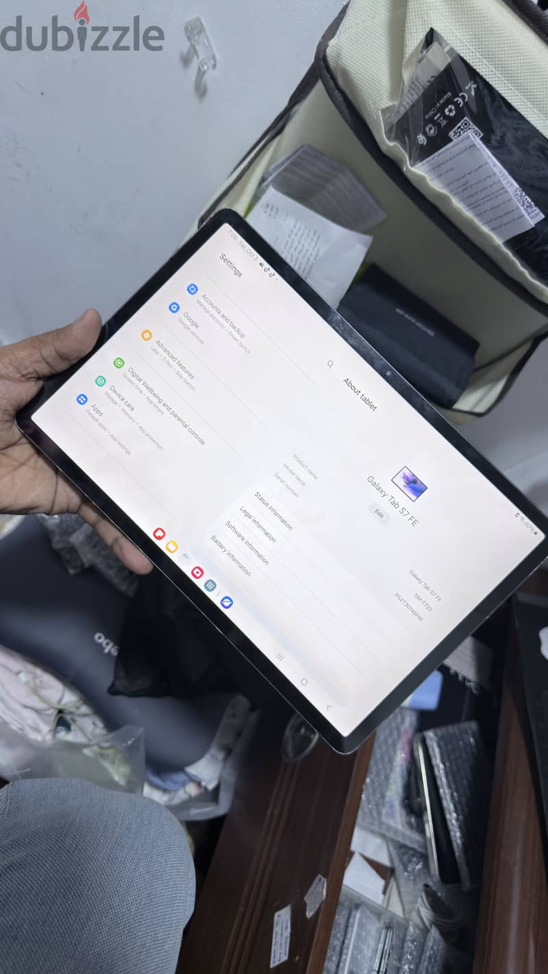 Samsung tab S7FE 12.4 inch 4