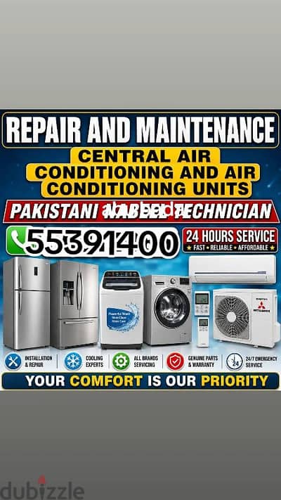 repair washing machine dryer fridge sprit unit center