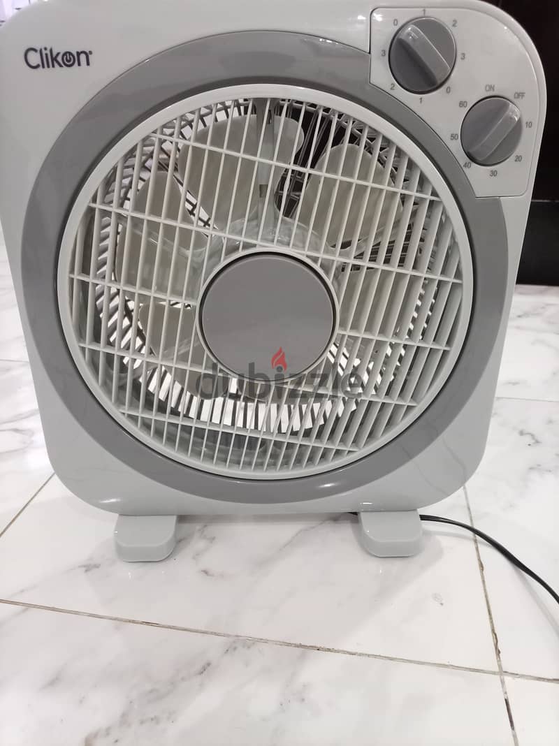 Clickon 10 inch box fan for sale 1