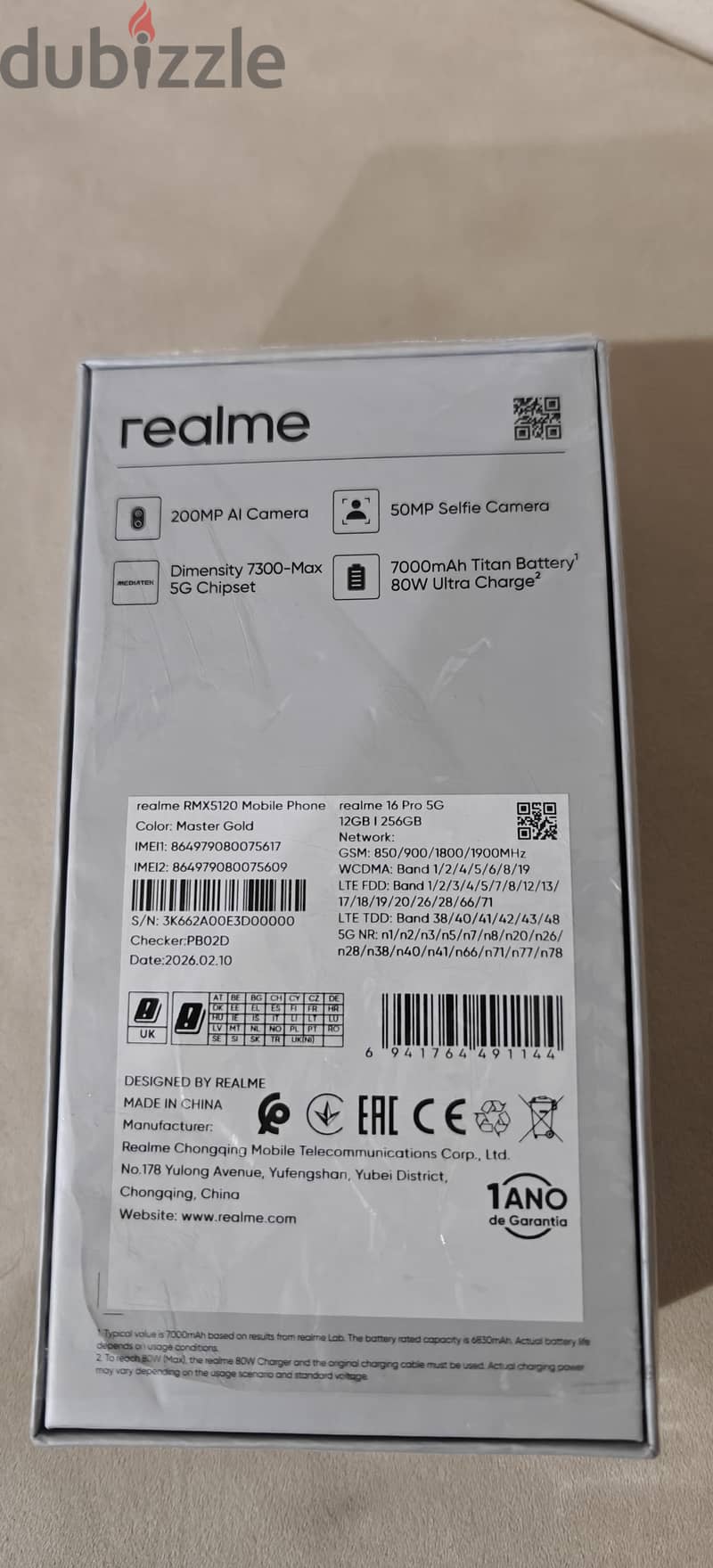 Realme 16 pro 5g ( international version ) 3