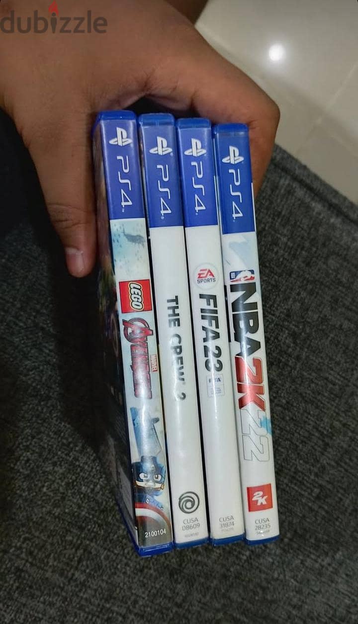 PS4 Bundle + 2 Controllers + 5 Games | 70 KWD 2