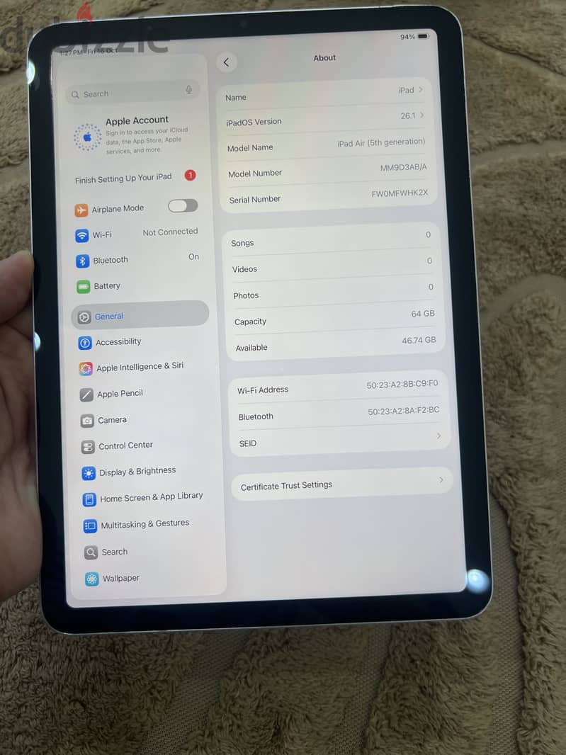 IPad Air 5 M1 64gb 5