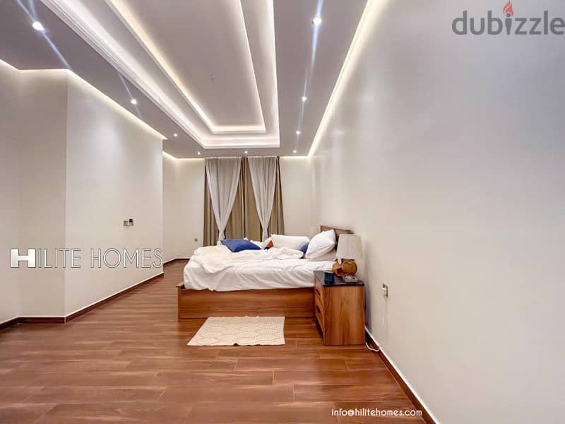 Brand new Two bedroom floor with spacious Roof top for rent in Mishref 6