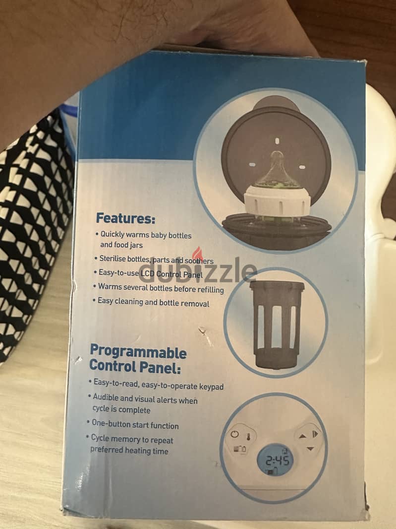 For Sale: Dr. Brown’s Deluxe Bottle Warmer & Steriliser 1
