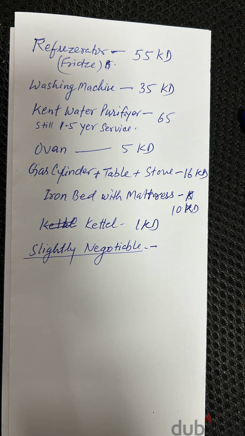 All items for sale 6