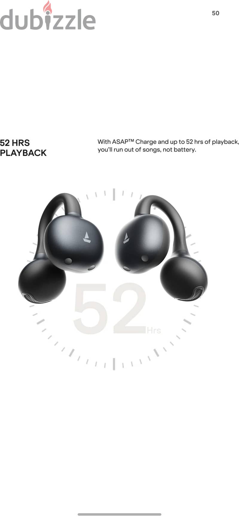 Boat Airdopes Proclip OWS Earbuds New 1