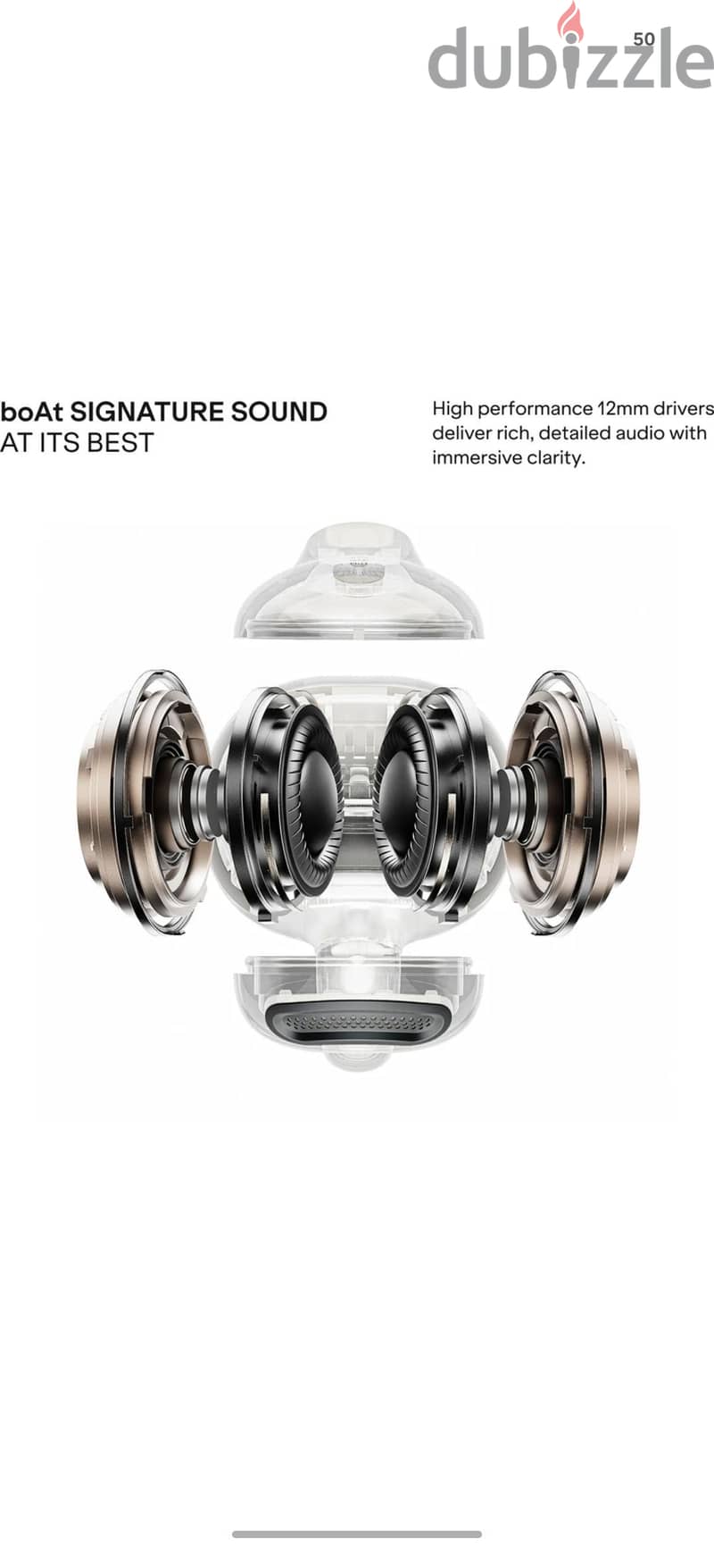 Boat Airdopes Proclip OWS Earbuds New 2