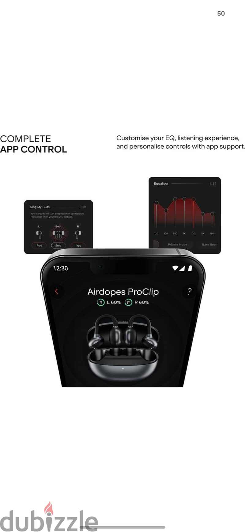 Boat Airdopes Proclip OWS Earbuds New 3