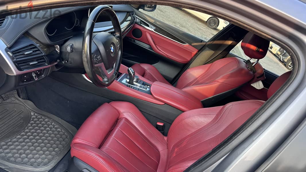 للبيع BMW X6 xDrive35i موديل 2017، 6 سلندر 6