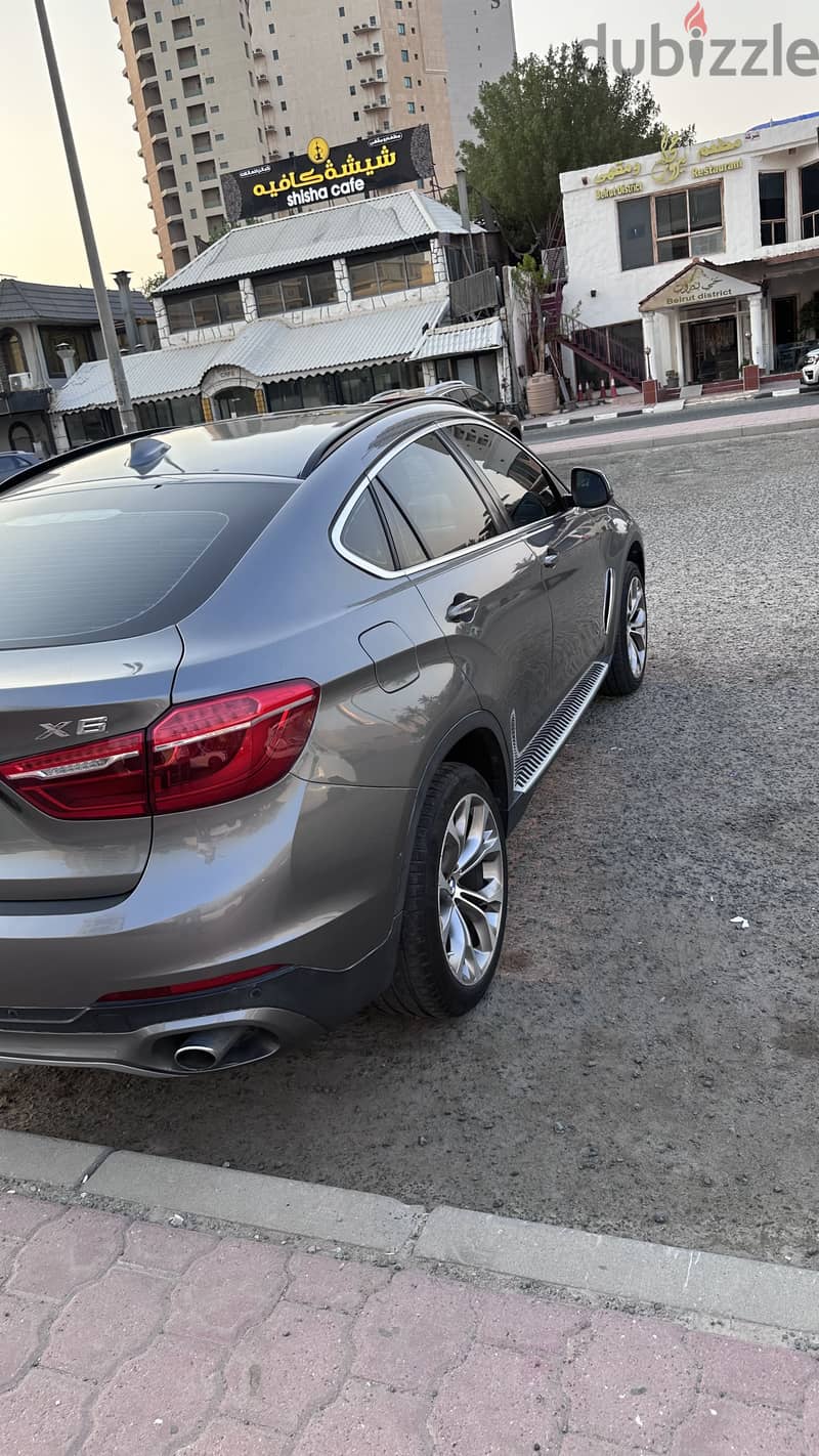 للبيع BMW X6 xDrive35i موديل 2017، 6 سلندر 7
