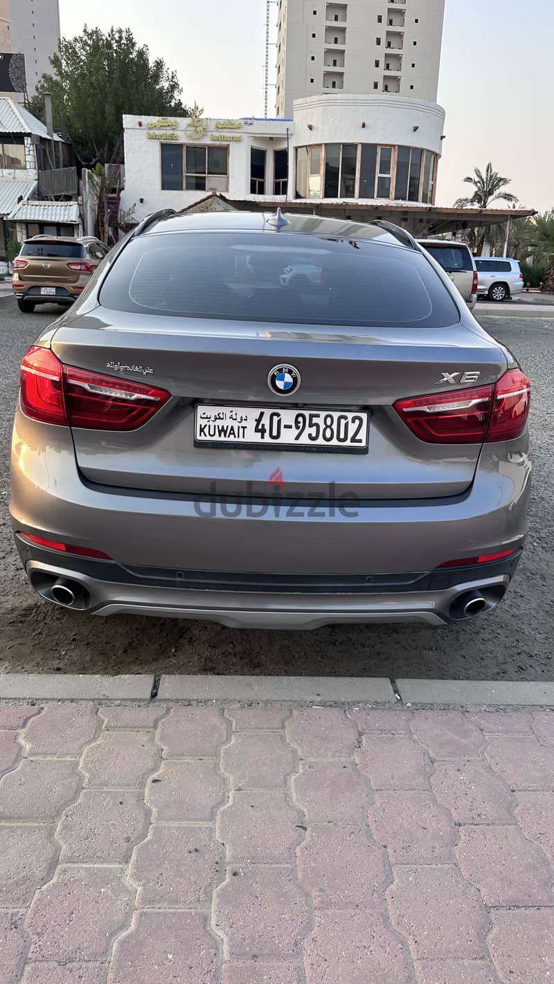 للبيع BMW X6 xDrive35i موديل 2017، 6 سلندر 8
