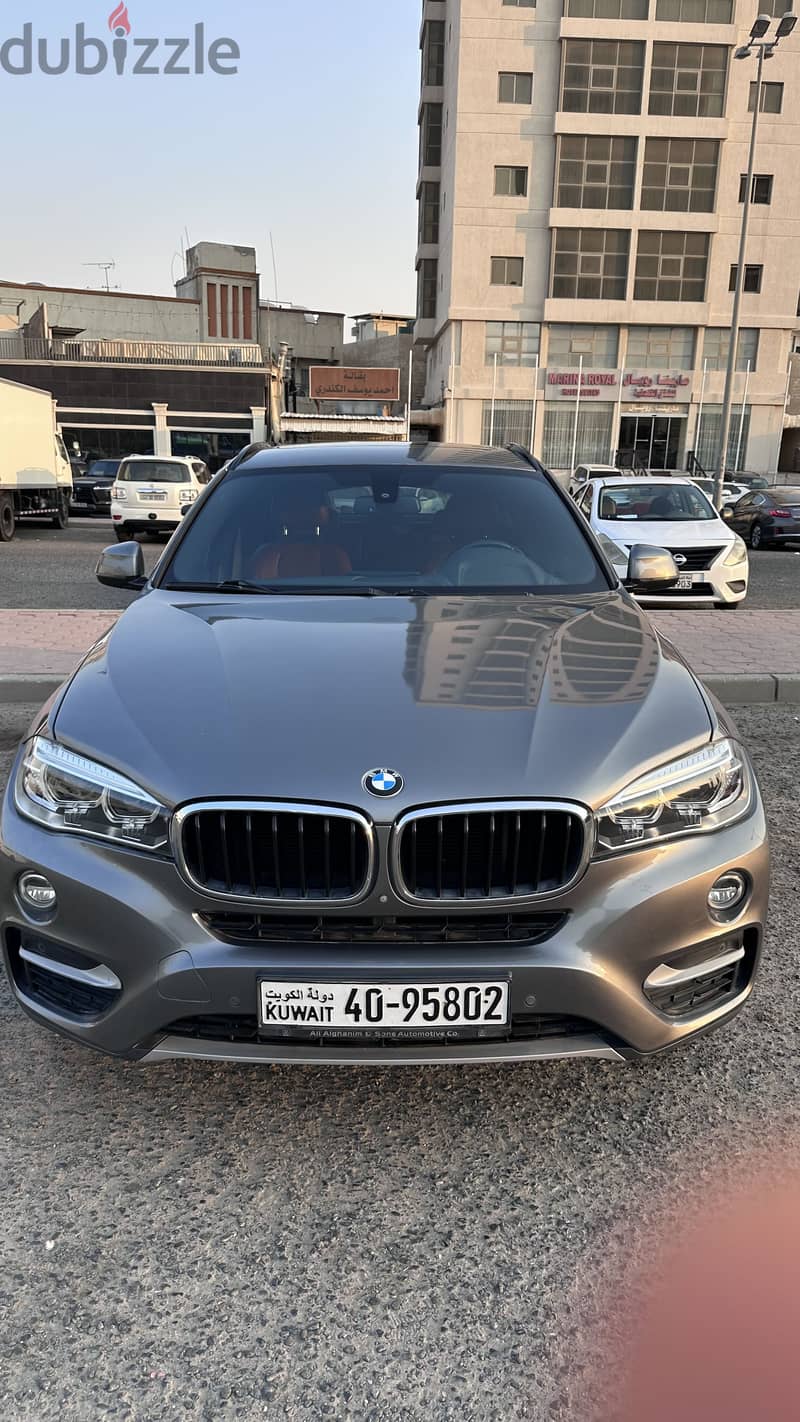 للبيع BMW X6 xDrive35i موديل 2017، 6 سلندر 9