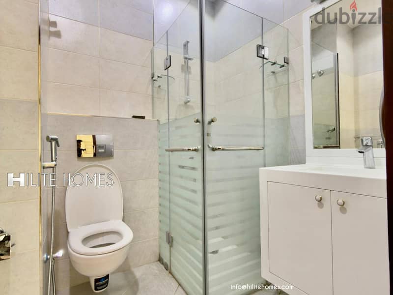 2 bedroom sea view compound apartments for rent in Al-Bida 3