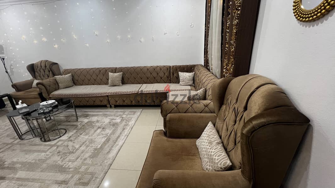 Sofa Set & Table 3