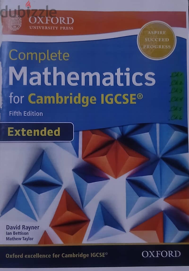CAMBRIDGE IGCSE Maths 0580 Textbook for sale 1