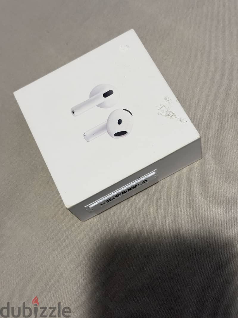 AirPod 4 just open box 11 months still warranty 1