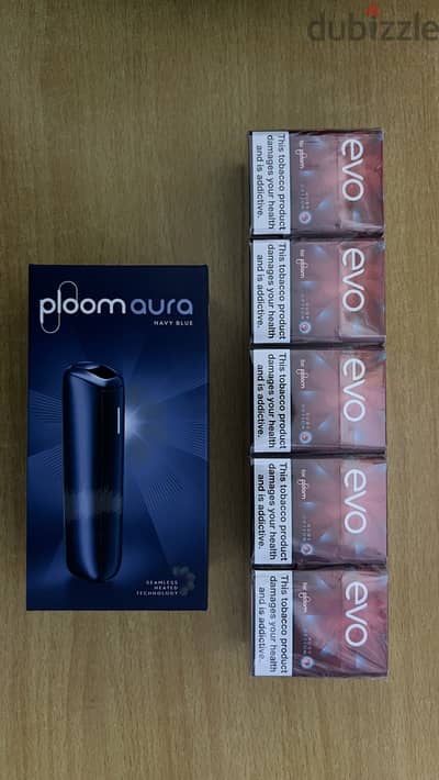 Ploom AURA Heated tobacco cigarette device