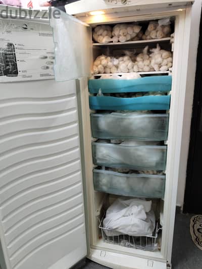 Whirlpool standing freezer for sale in very good condition
