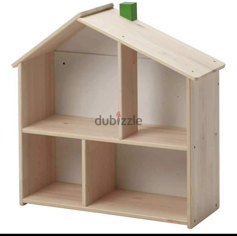 Wooden toys house with furniture 2
