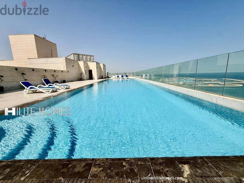 Semi Furnished one bedroom apartment for Rent in Mahboula 5