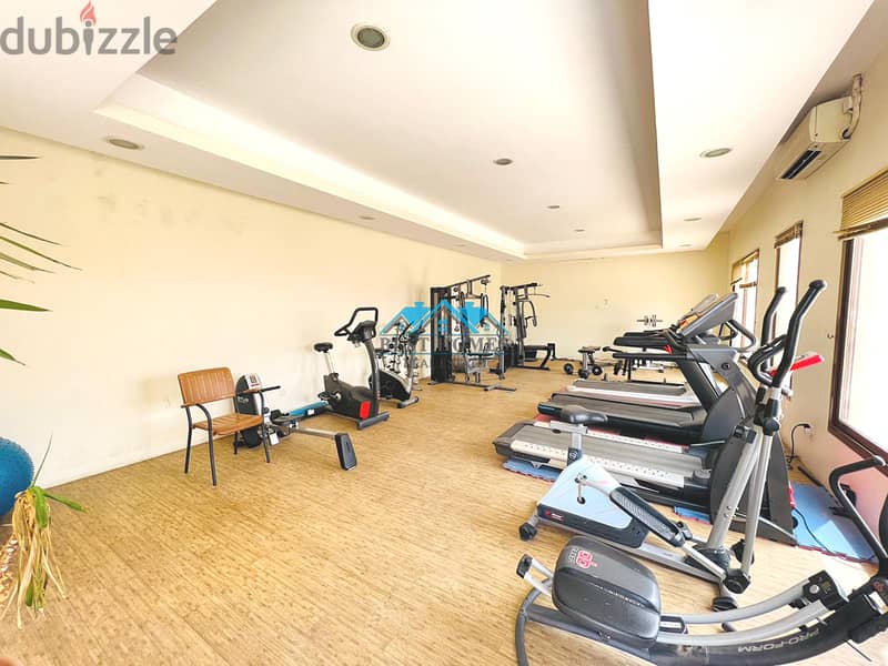 Furnished 2 Bedroom Apartment with Pool & Gym in Salwa 1